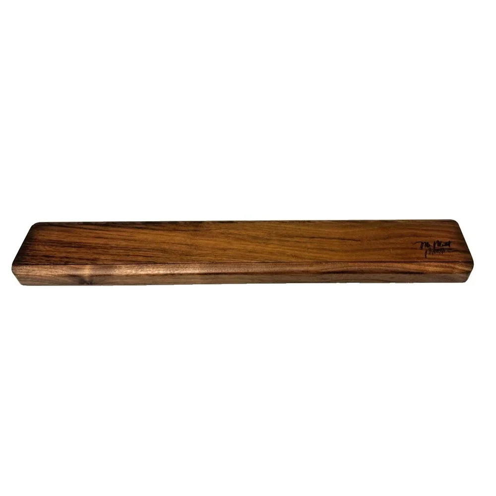 16 Inch Magnetic Knife Holder for Wall, Solid Acacia Wood Mr Meat Master
